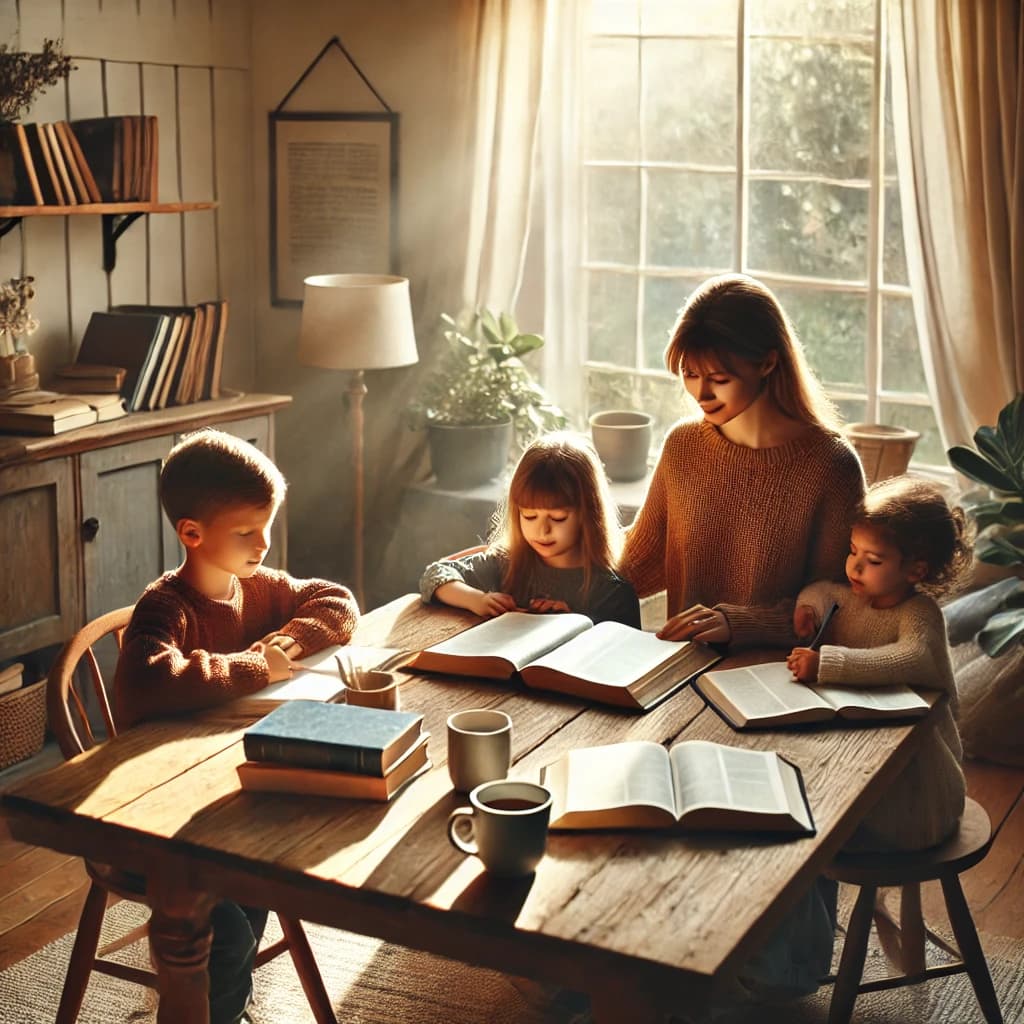 coverImage for Grace-Filled Homeschooling: Balancing Motherhood and Faith