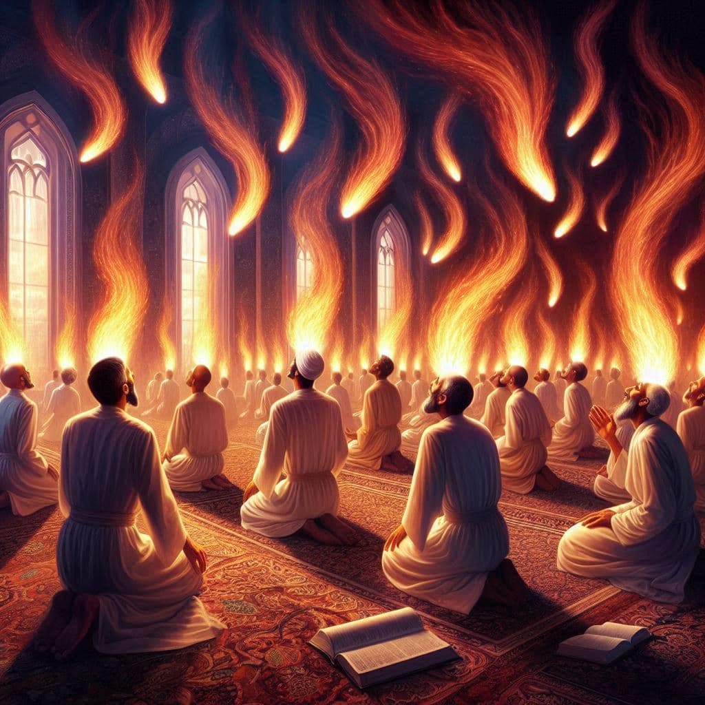 coverImage for Fire and Wind: Unveiling Pentecost's Symbolism