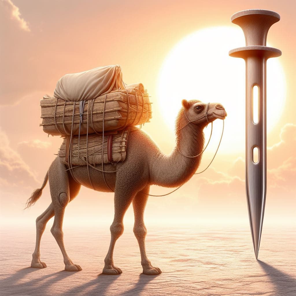 coverImage for The Eye of the Needle: Wealth’s Spiritual Test