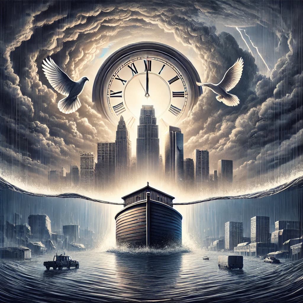 coverImage for The Days of Noah: A Modern Parallel